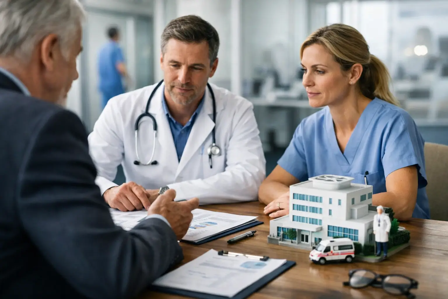 Nachfolge Geschäftsführung Krankenhaus planen