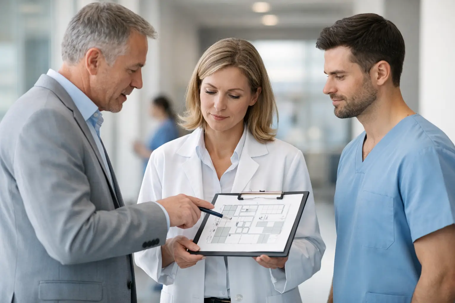 Krankenhausführung nach Übernahme richtig ordnen