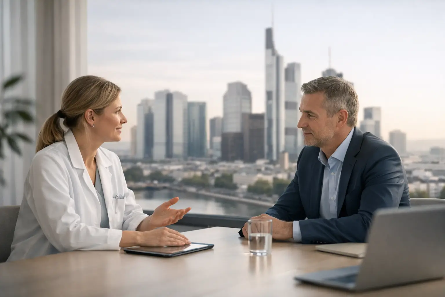 Frankfurt und Gesundheitsführung im Wandel