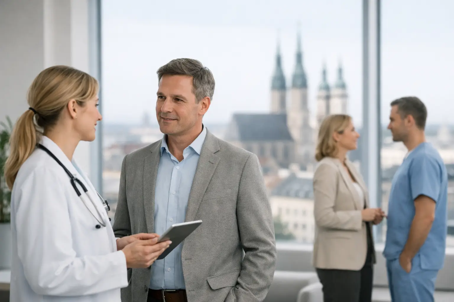 Halle als Standort im Gesundheitswesen
