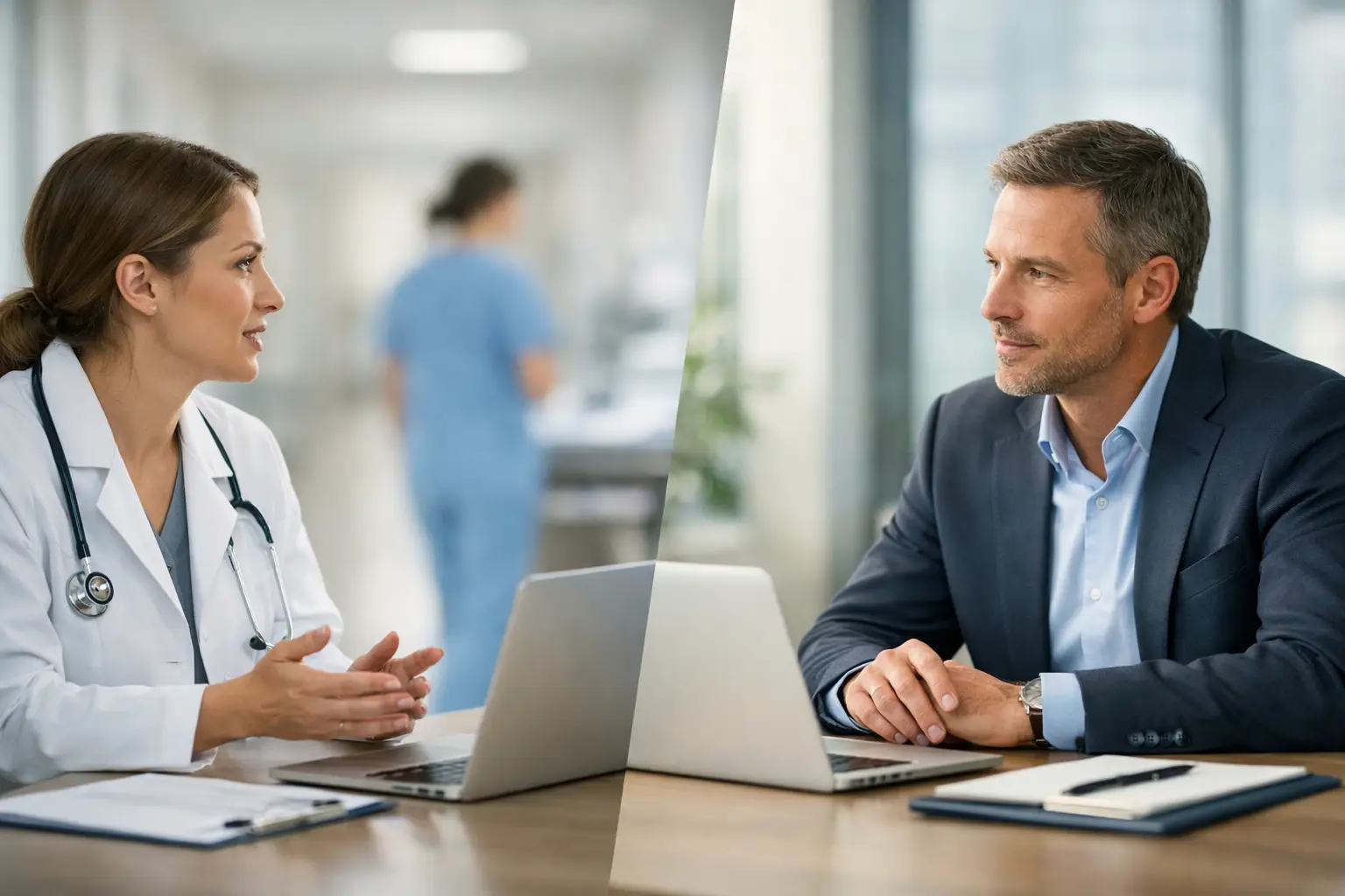 Klinischer Hintergrund versus Managementerfahrung