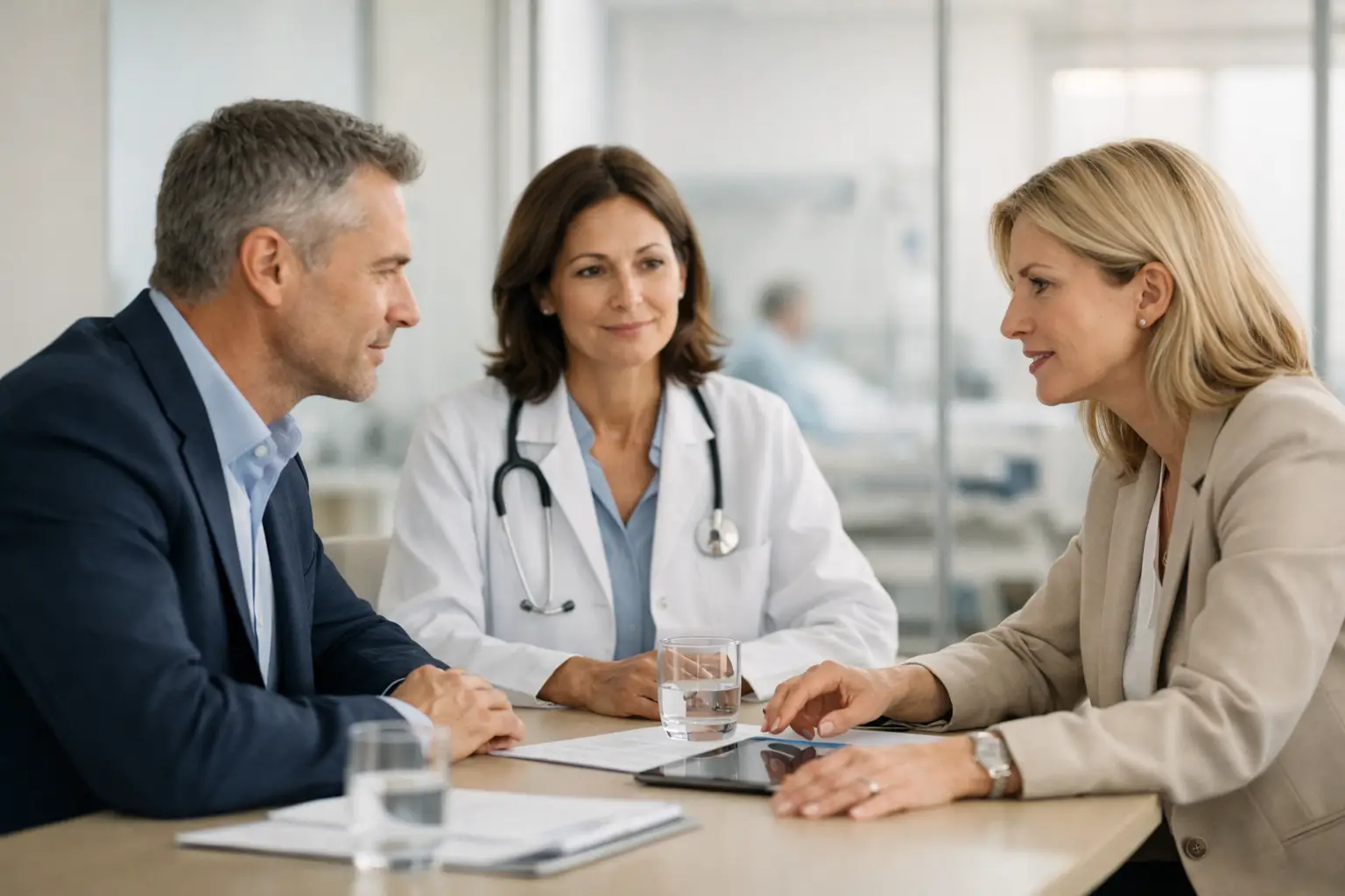 Geschäftsführung nach Übernahme im Gesundheitsunternehmen